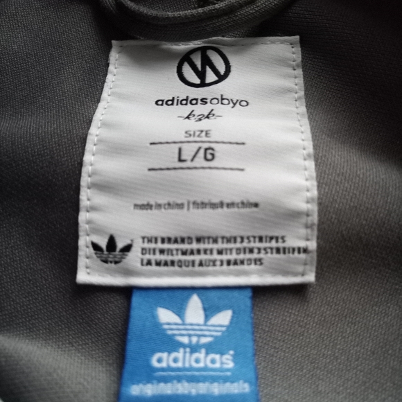 Adidas OBYO ft kzk large track jacket - Picture 3 of 6